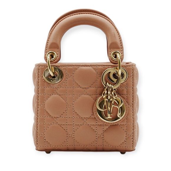 Dior Handbags - Dior Pink Micro Lady Dior Shoulder Bag - '20s